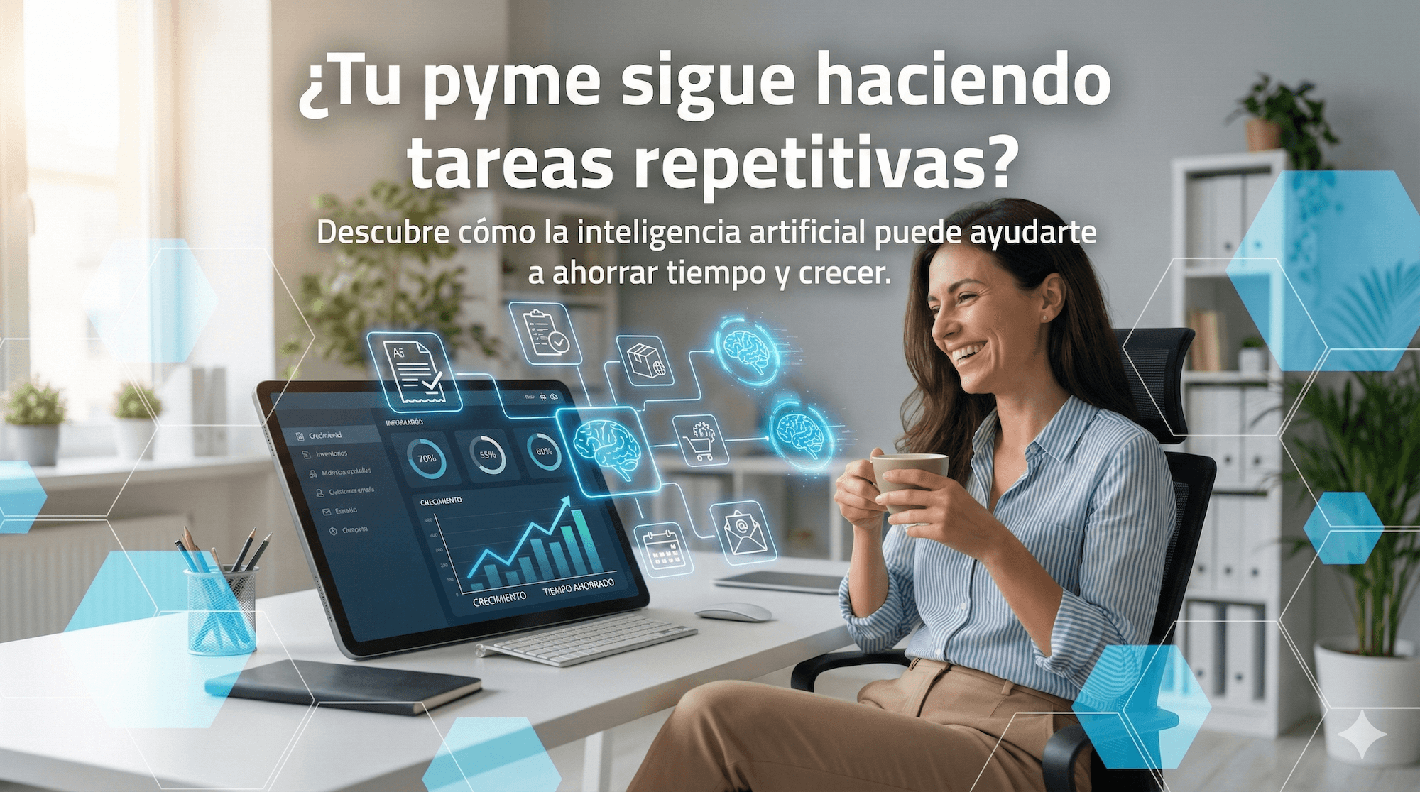 Cómo la Inteligencia Artificial Está Transformando los Procesos de las PYMES
