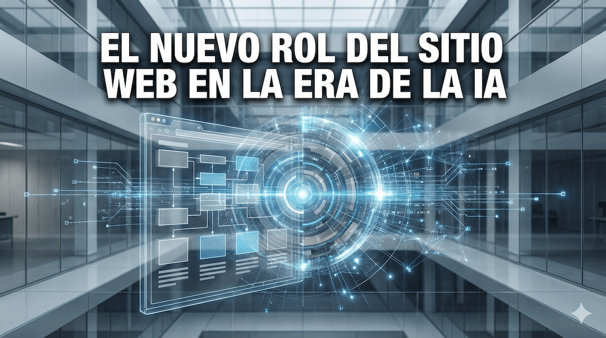 Nuevo rol del sitio web con IA