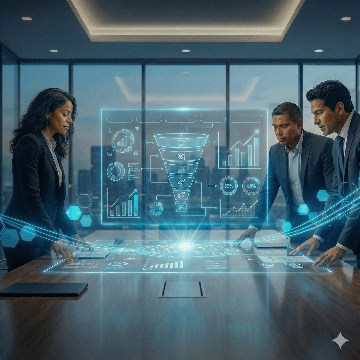 Panel ejecutivo del diagnóstico de madurez comercial