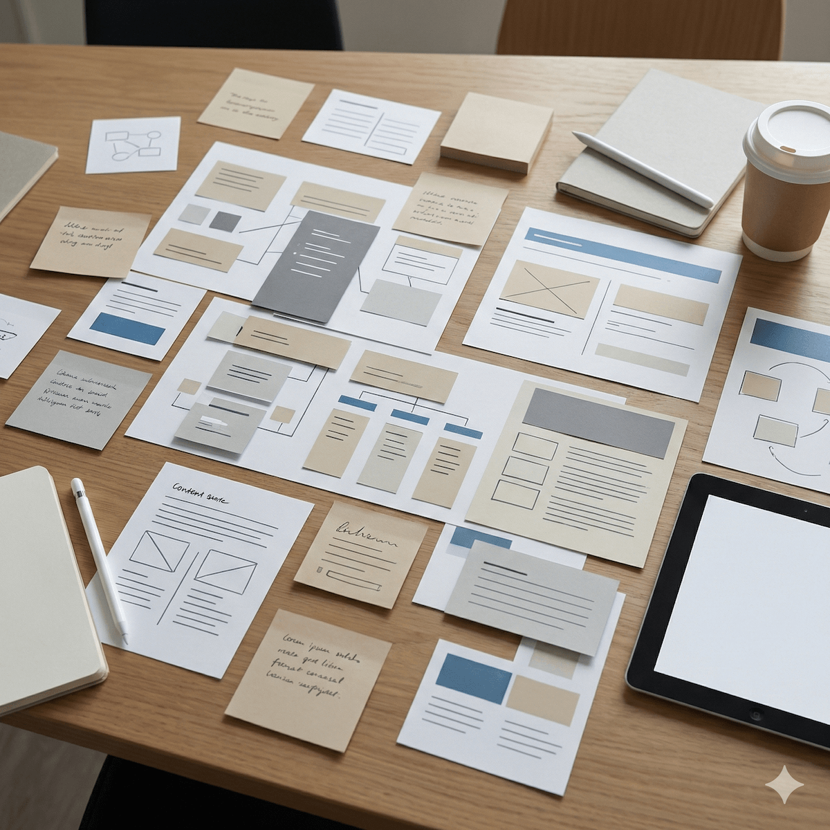 Notas dispersas y falta de estructura