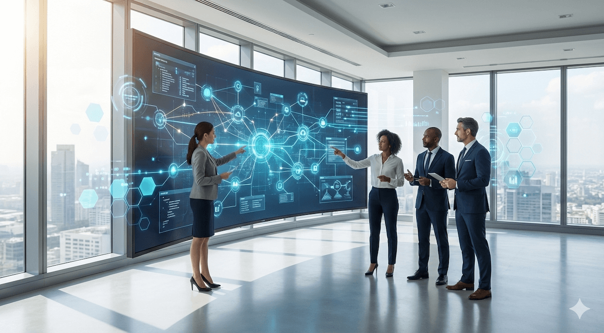 Equipo analizando claridad de contenido para IA